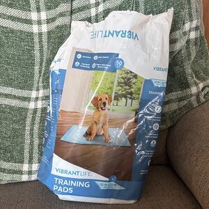 Vibrant Life Blue Dog Training Pads